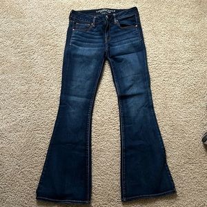 American Eagle Boho Flare Jeans Size 8